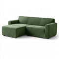 Modułowa sofa narożna, o nowoczesnej formie, kolor: szary
