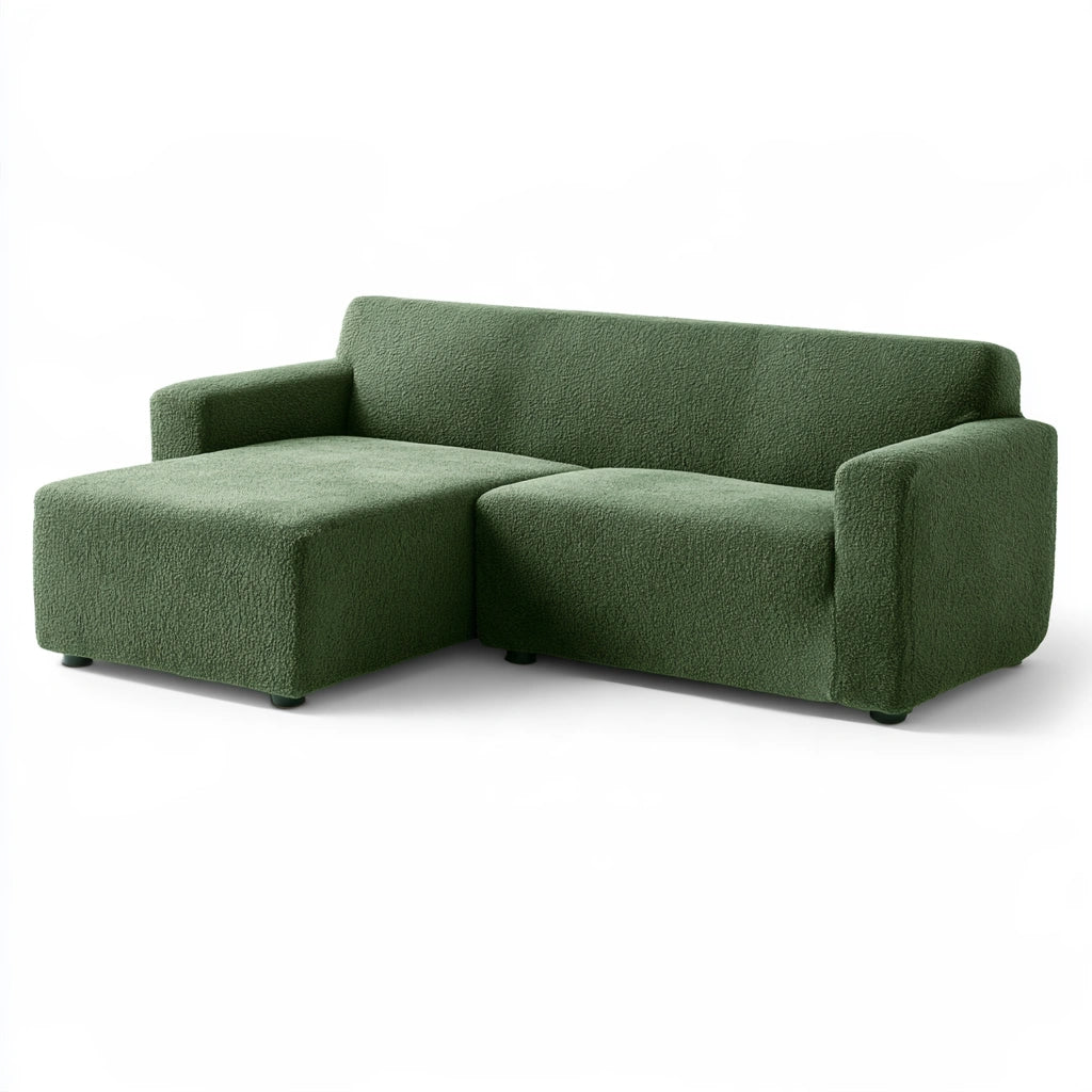 Modułowa sofa narożna, o nowoczesnej formie, kolor: szary